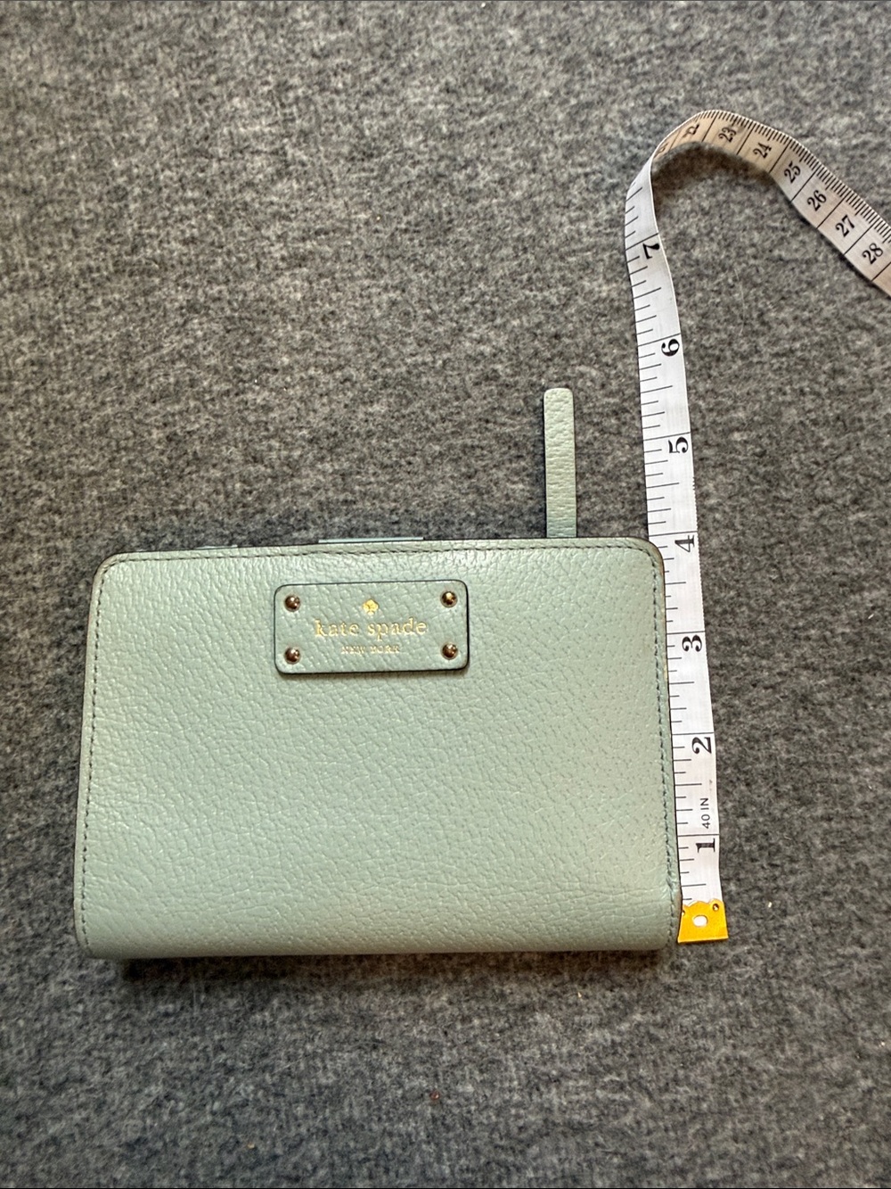 Kate Spade Wallet Lakesedge Light Blue Leather - Picture 10 of 15